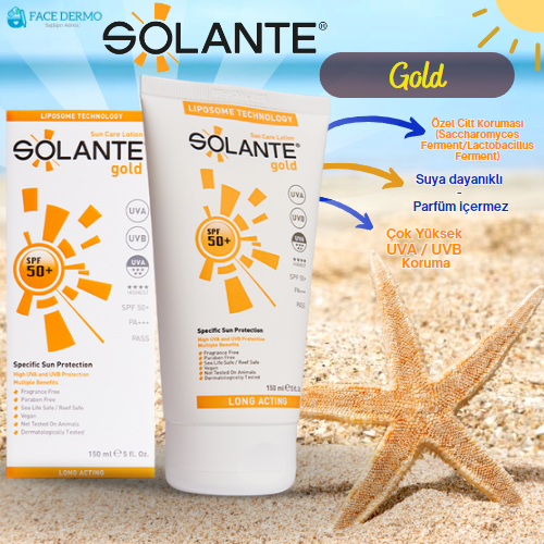 Solante Gold Spf 50+ Güneş Koruyucu Losyon 150 ml